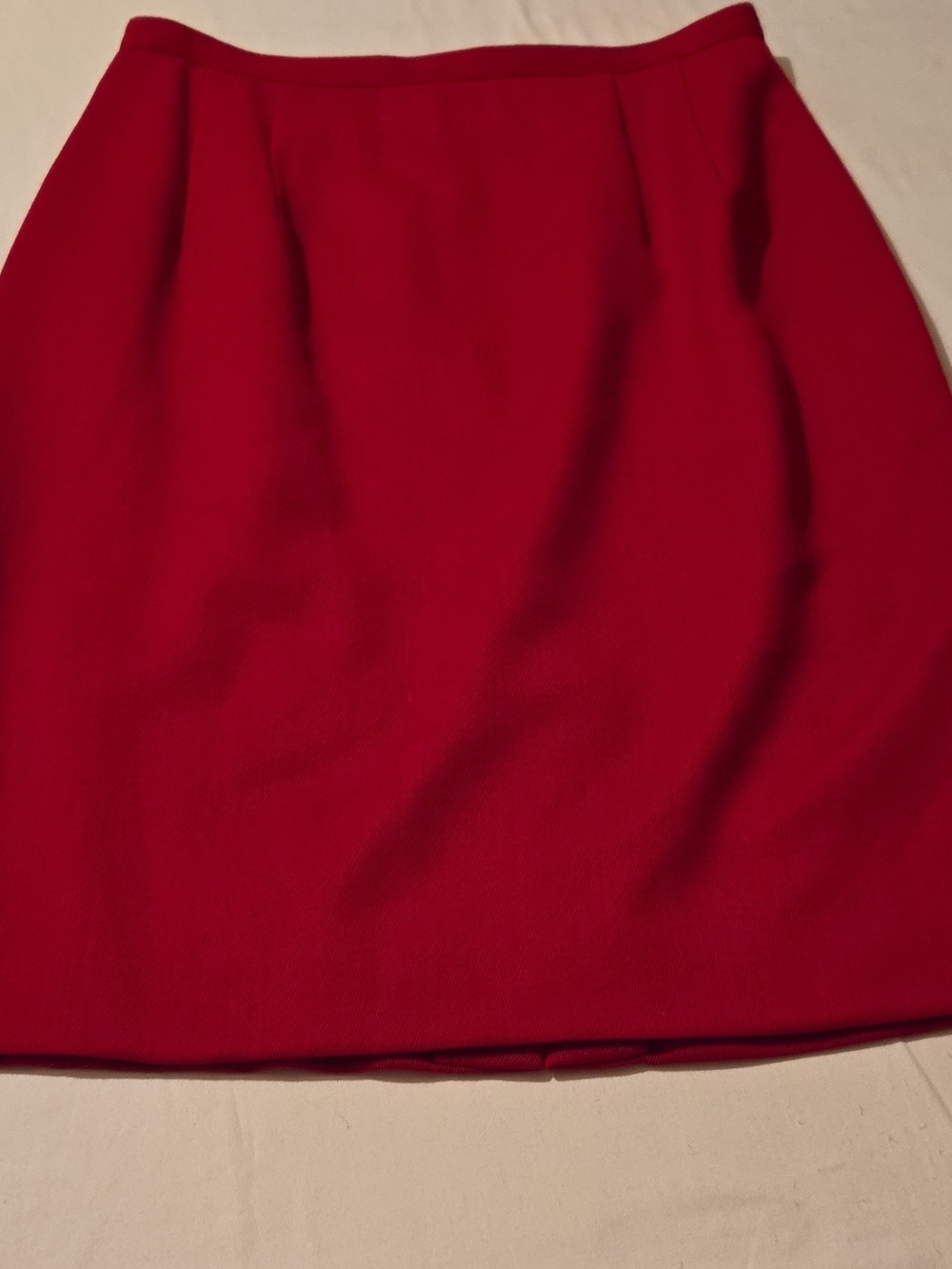 Ganni Red Mini Skirt Size4.